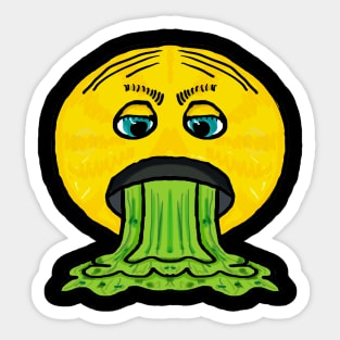 Vomit Sticker